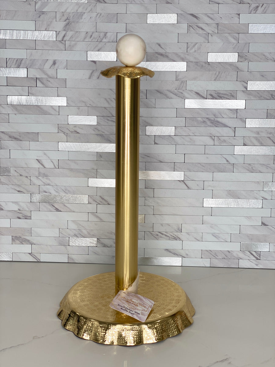 Gold Butterfly Paper Towel Holder – MGallerieDecor