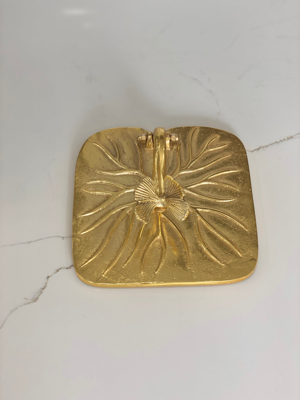 Gold Butterfly Napkin Holder