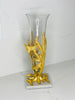 Gold Butterfly Vase